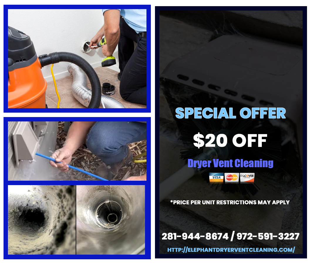 elephant dryer vent cleaning offer